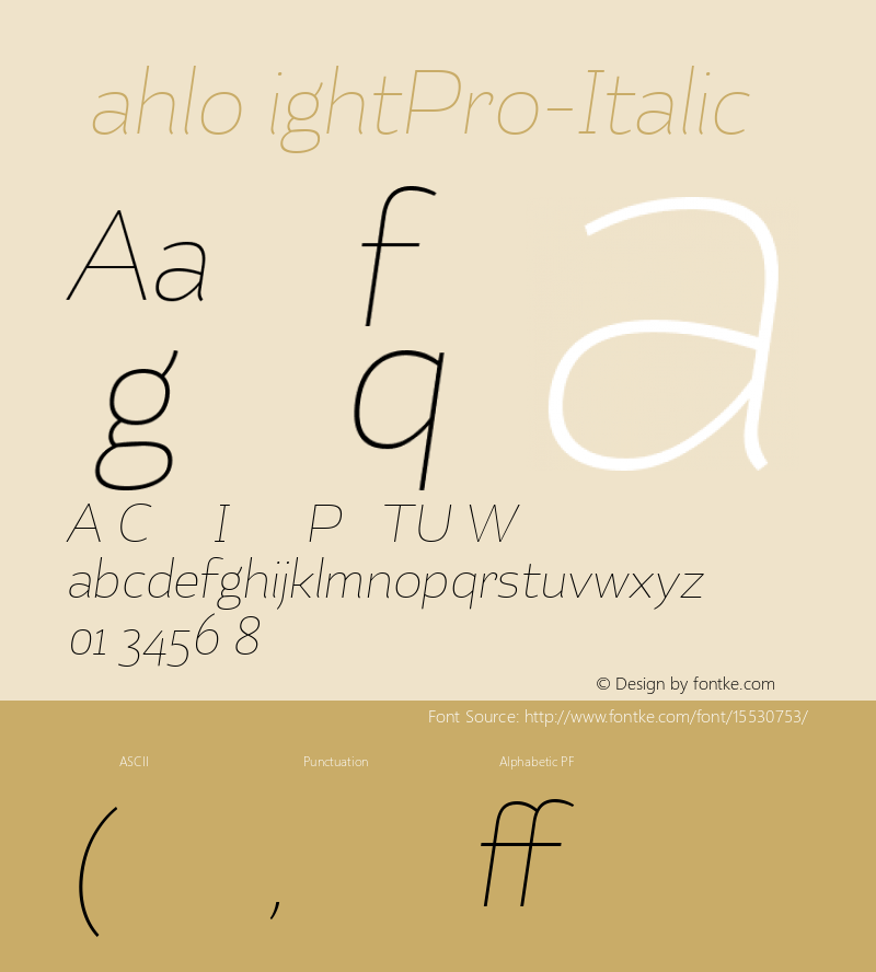 KahloLightPro-Italic ☞ 1.000;com.myfonts.easy.latinotype.kahlo.pro-light-ital.wfkit2.version.3S9b Font Sample