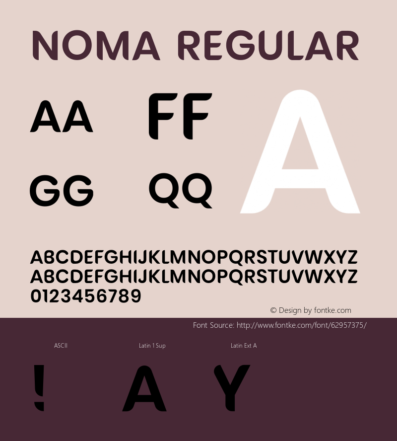 NOMA Version 1.002;Fontself Maker 3.5.1 Font Sample