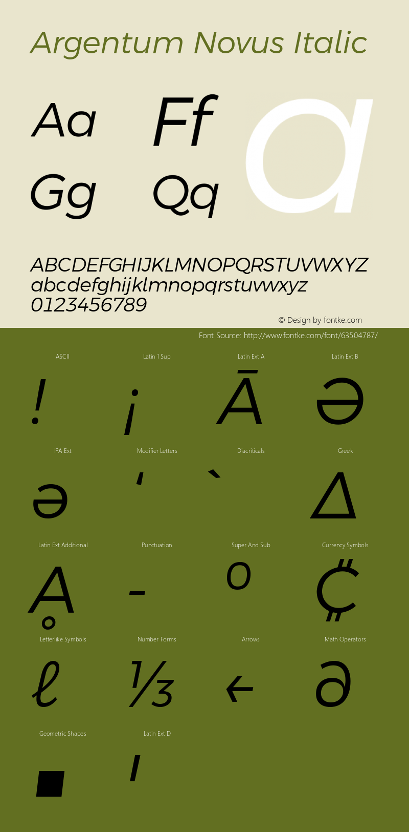 Argentum Novus Italic Version 3.00;May 18, 2020;FontCreator 12.0.0.2522 64-bit Font Sample