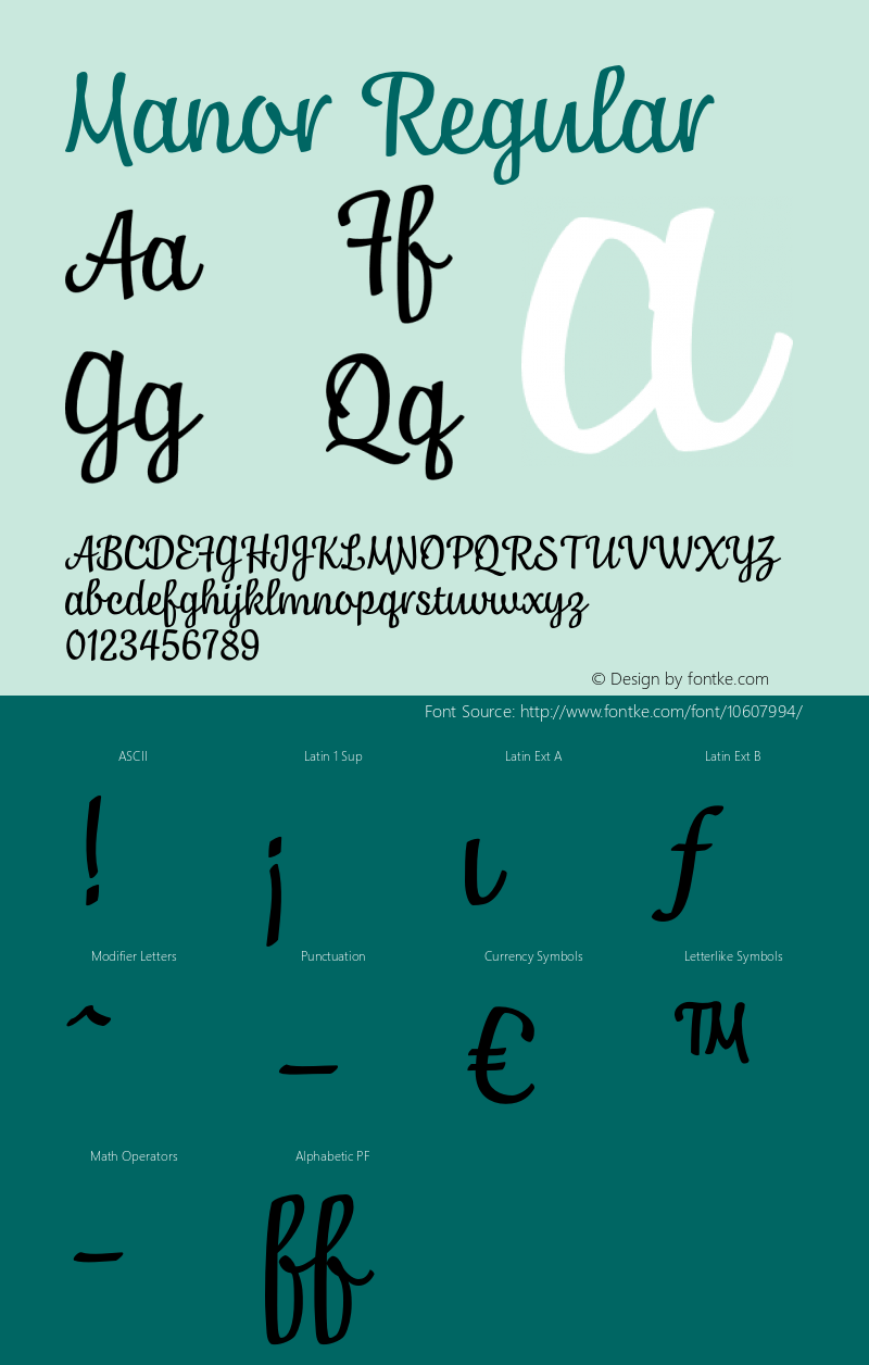 Manor Regular Version 1.000;com.myfonts.jonahfonts.manor.regular.wfkit2.43Gr Font Sample