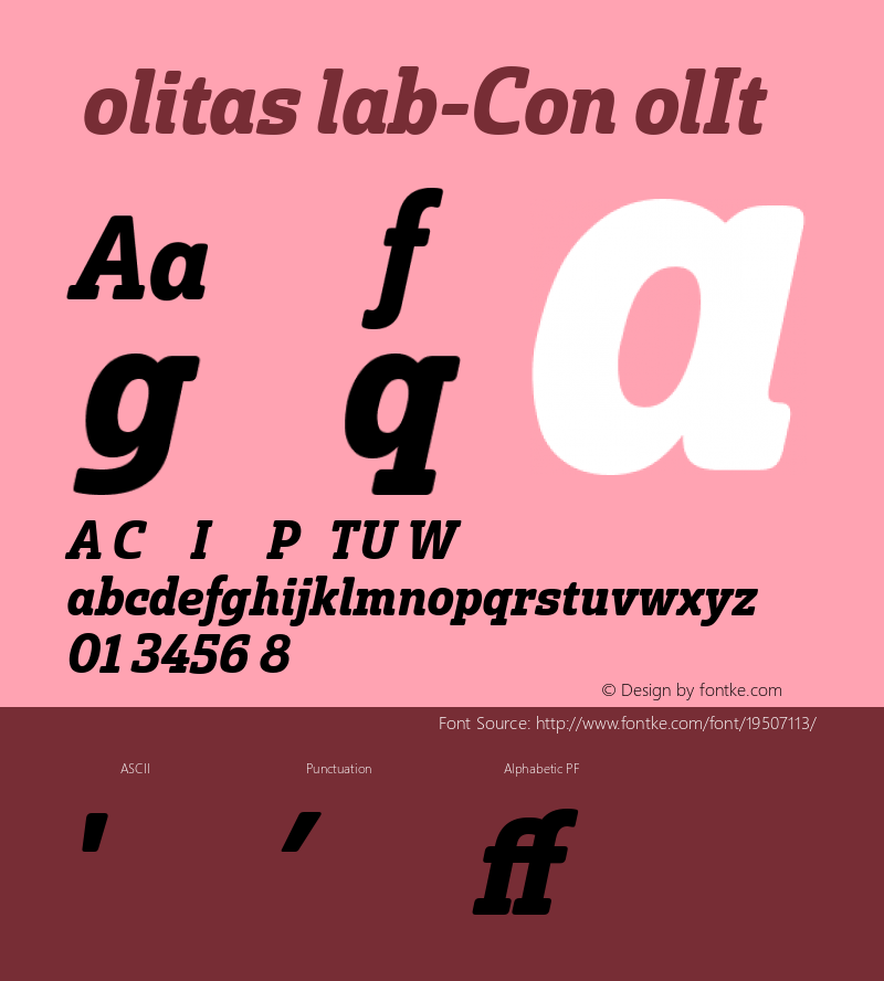 ☞SolitasSlab-ConBolIt 1.000;com.myfonts.easy.insigne.solitas-slab.con-bold-italic.wfkit2.version.4sQZ Font Sample