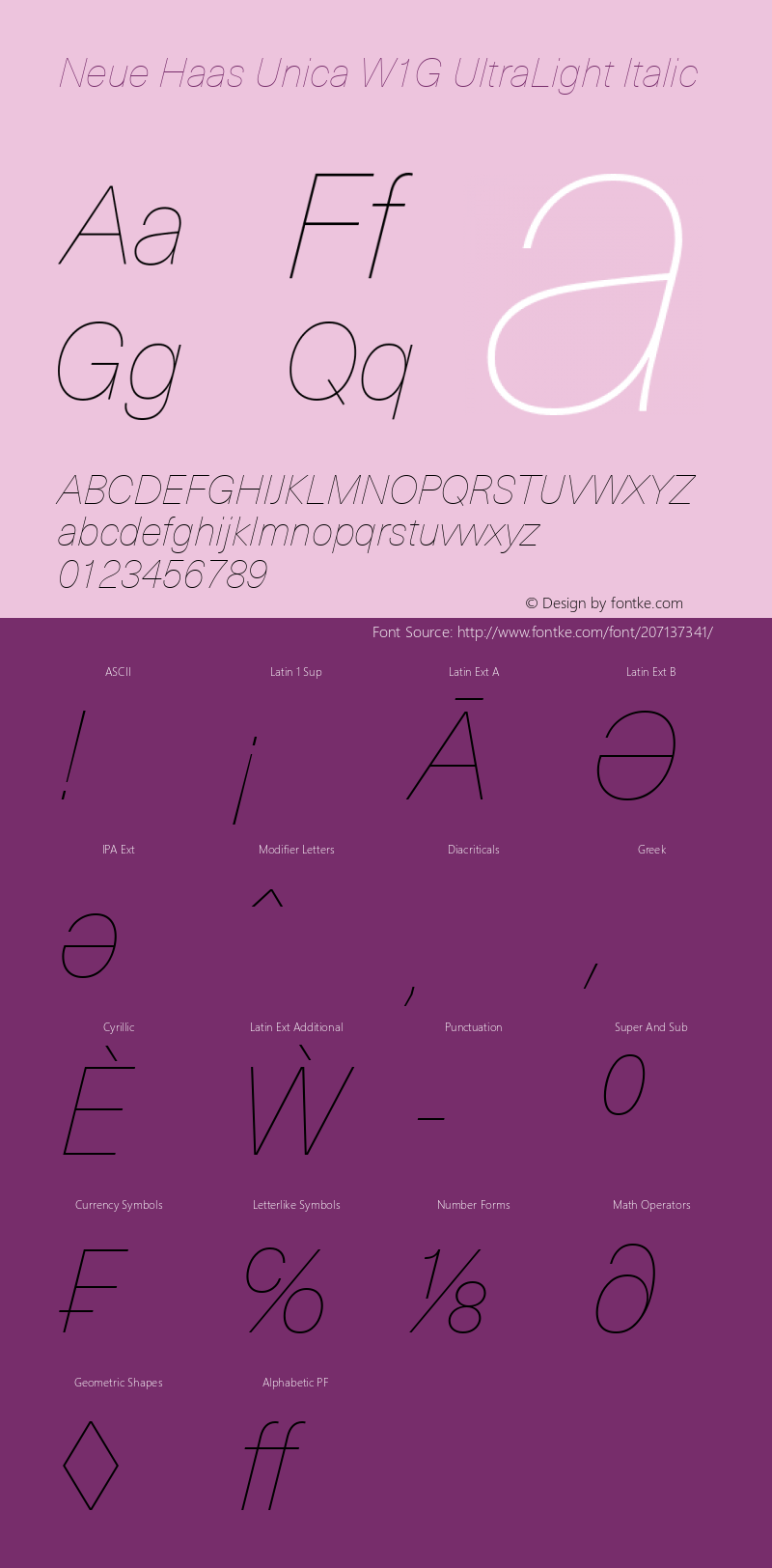 Neue Haas Unica W1G UltLight It Version 1.1图片样张