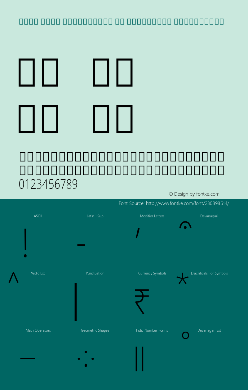 Noto Sans Devanagari UI Condensed ExtraLight Version 2.002; ttfautohint (v1.8) -l 8 -r 50 -G 200 -x 14 -D deva -f none -a qsq -X 