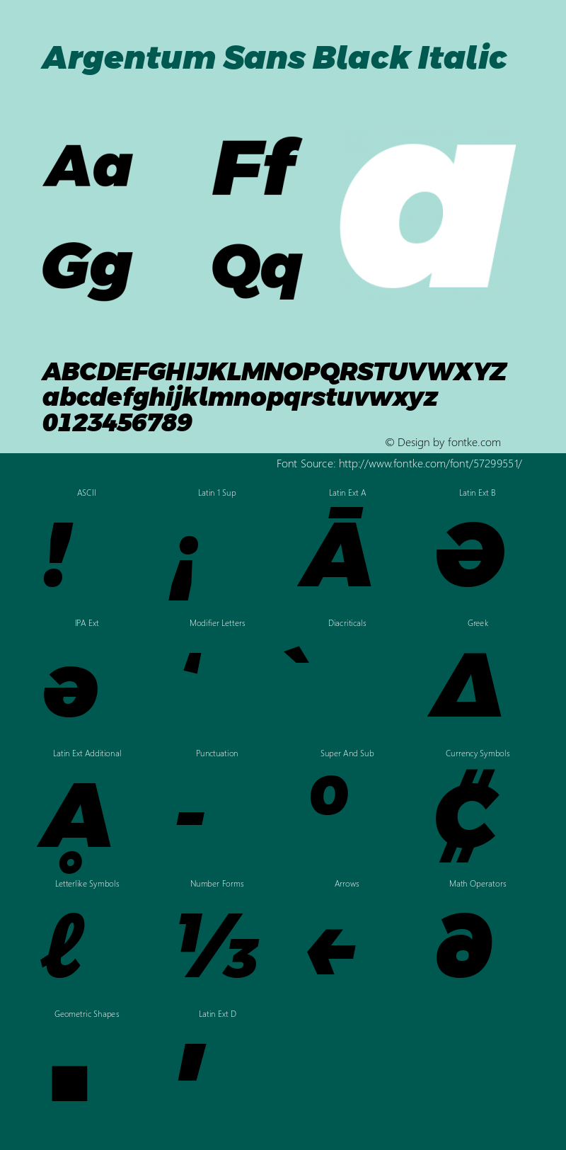 Argentum Sans Black Italic Version 2.60;March 4, 2020;FontCreator 12.0.0.2522 64-bit; ttfautohint (v1.8.3) Font Sample