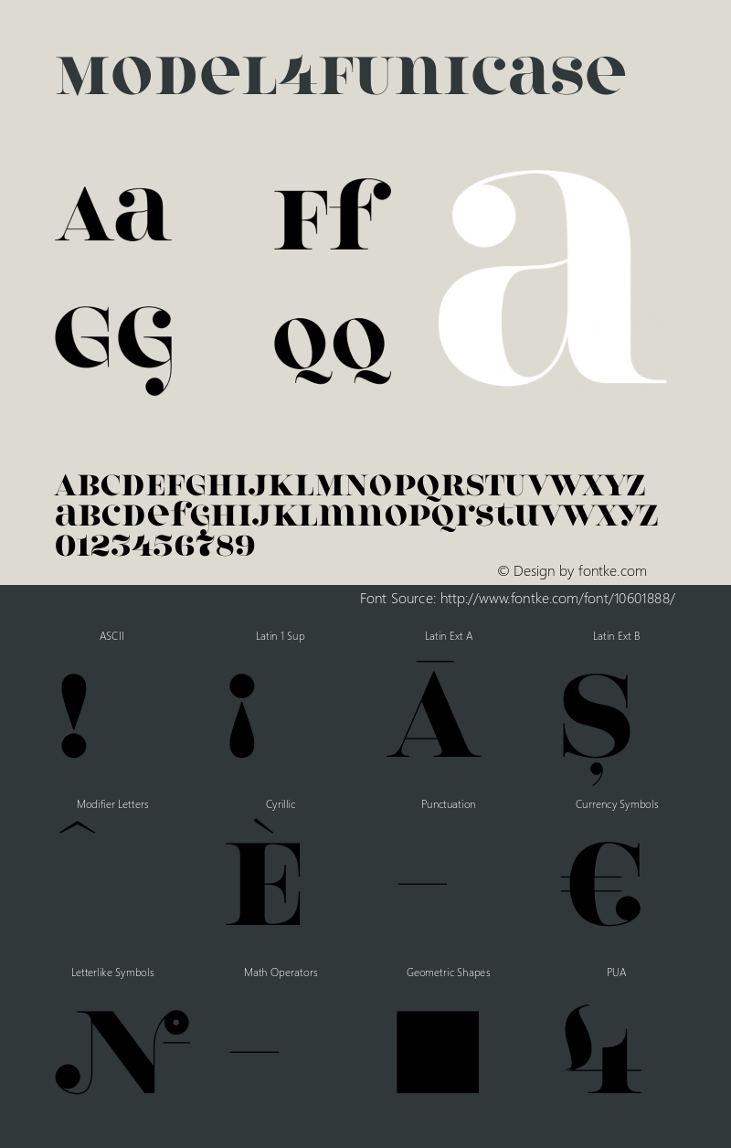 Model4FUnicase ☞ 1.0;com.myfonts.4thfebruary.model-4f.Unicase.wfkit2.46bp Font Sample