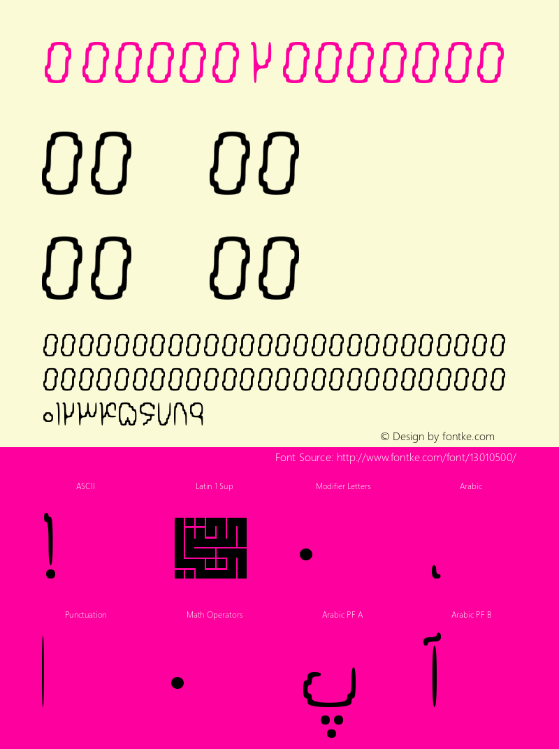 A Pixel 2 Regular Version 1.001 November 25, 2013 Font Sample