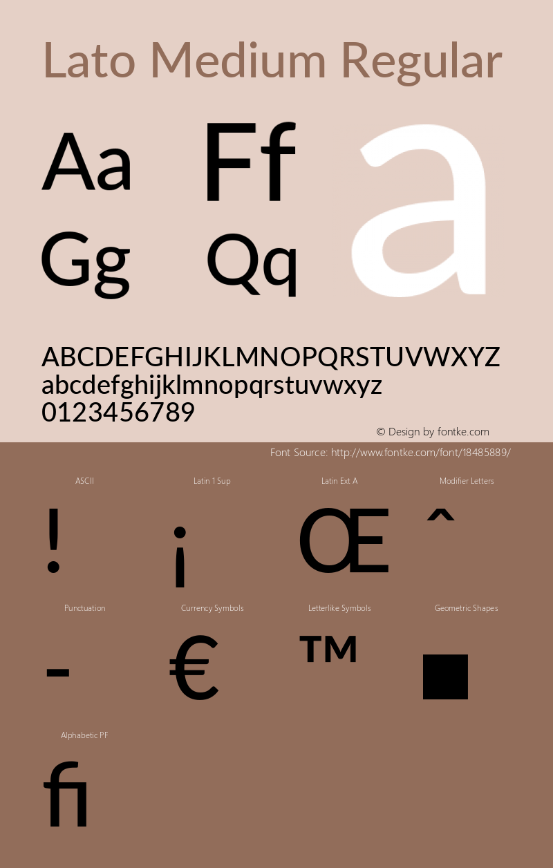 Lato Medium Regular Version 2.015; 2015-08-06; http://www.latofonts.com/ Font Sample