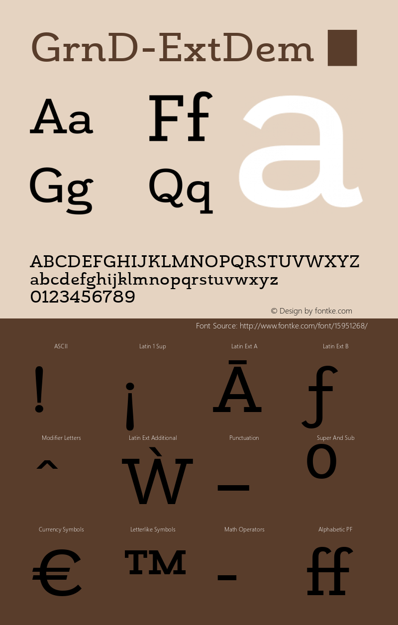 GrnD-ExtDem ☞ Version 1.000;com.myfonts.easy.insigne.grenale-slab.ext-demi.wfkit2.version.4vgv Font Sample