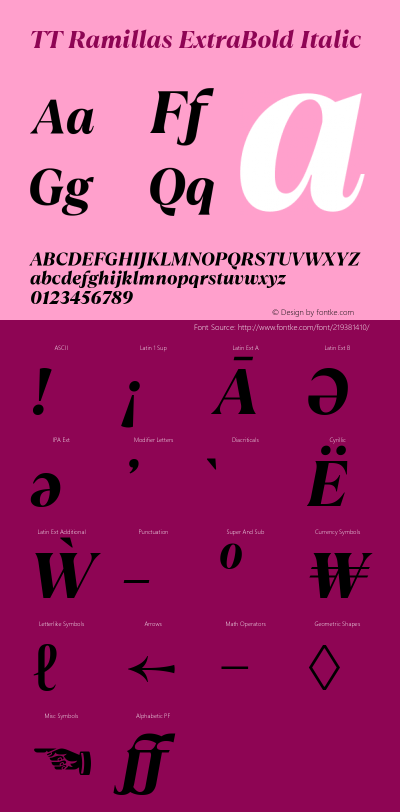 TT Ramillas ExtraBold Italic 1.000.21092020图片样张