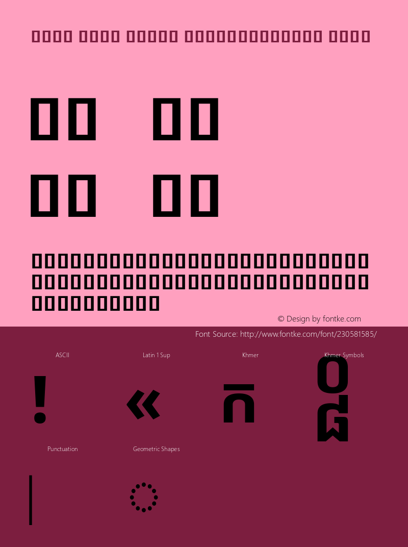 Noto Sans Khmer SemiCondensed Bold Version 2.002; ttfautohint (v1.8) -l 8 -r 50 -G 200 -x 14 -D khmr -f none -a qsq -X 