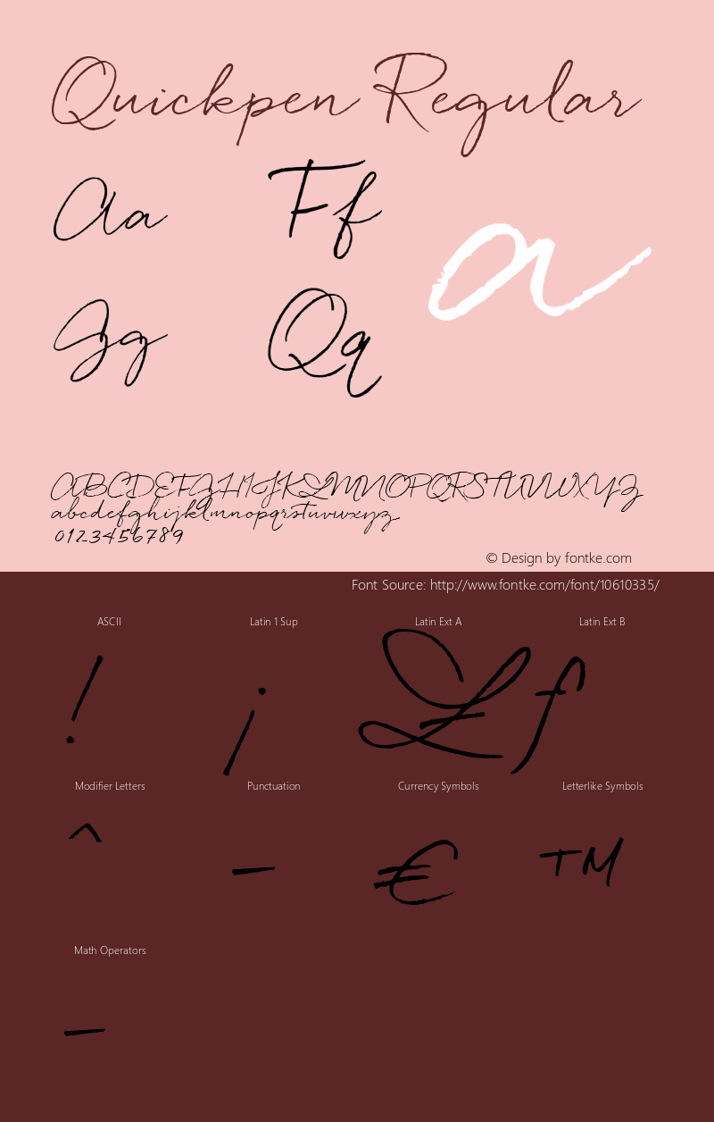 Quickpen Regular Version 1.000;com.myfonts.easy.trial-by-cupcakes.quickpen.regular.wfkit2.version.4cEq Font Sample