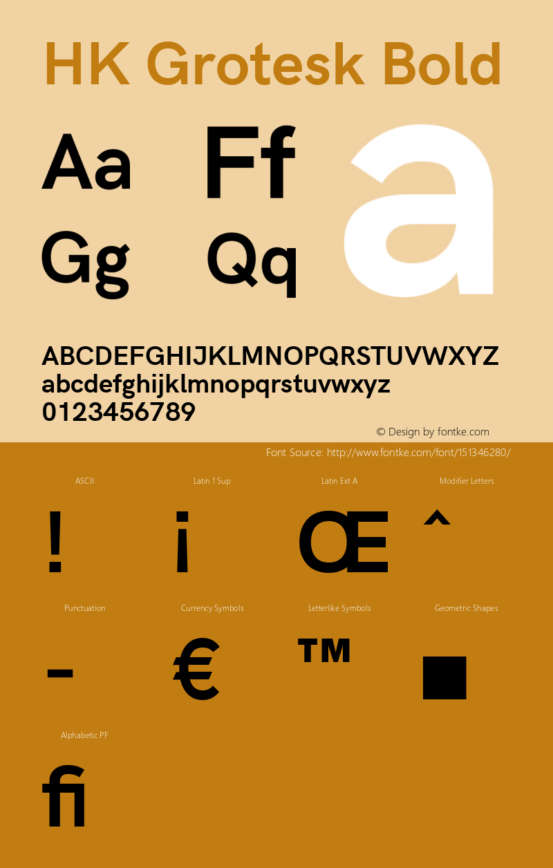 HK Grotesk Bold Version 2.022;PS 002.022;hotconv 1.0.88;makeotf.lib2.5.64775 Font Sample