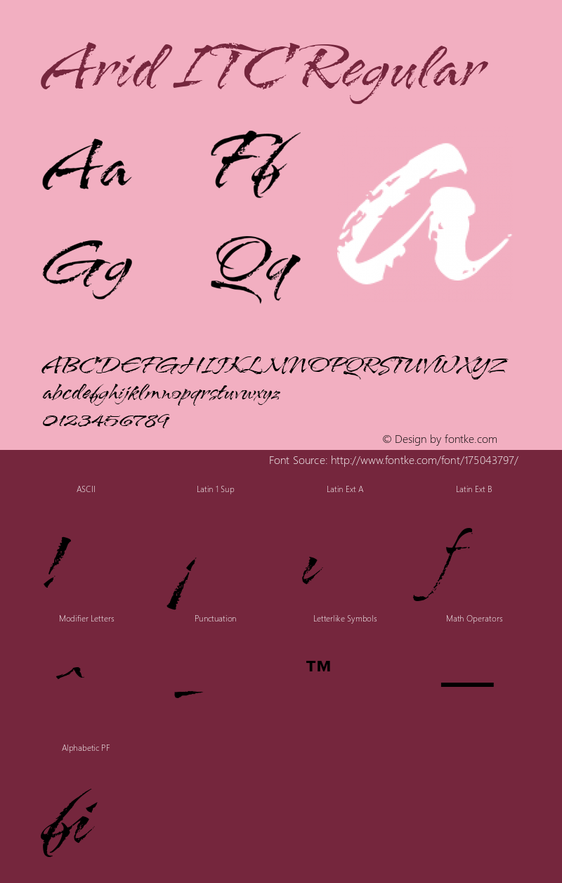 Arid ITC 001.001图片样张