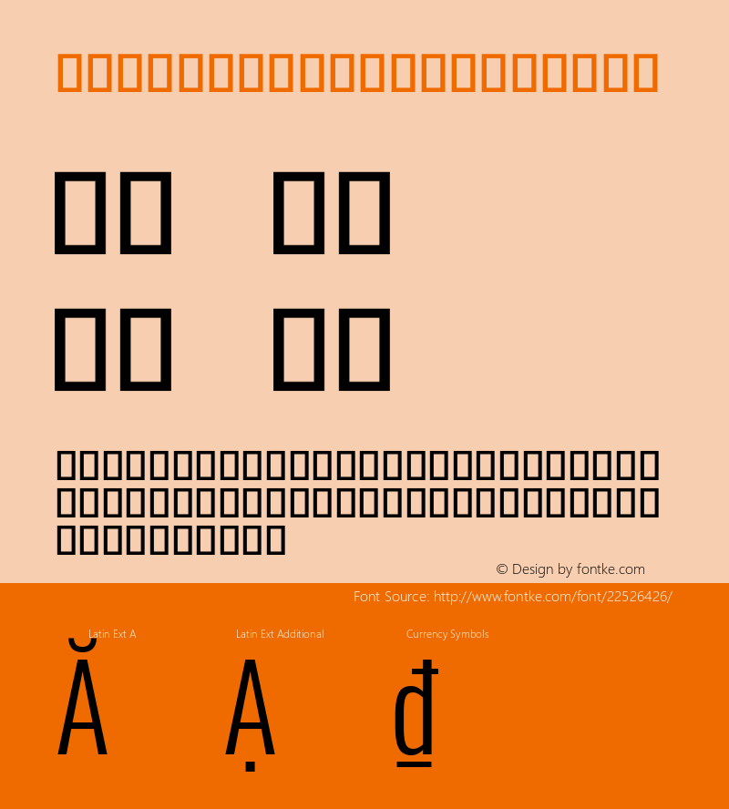 Oswald Light Version 4.001 Font Sample