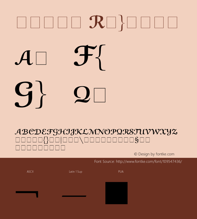 eusb8 Regular 1.2/19-Jan-95 Font Sample