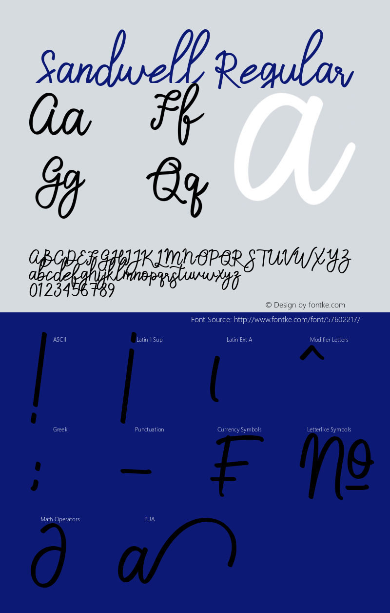 Sandwell Version 2.00;December 26, 2019;FontCreator 11.5.0.2430 32-bit Font Sample