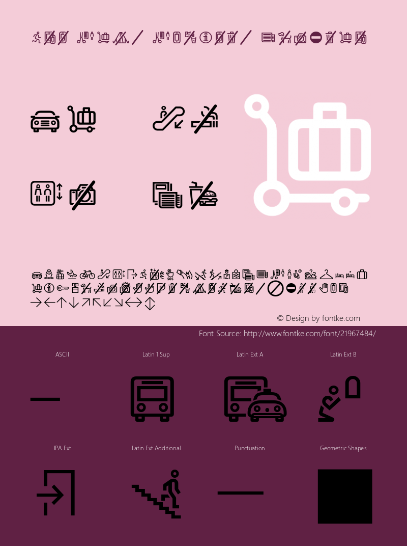 Iro Sans Symbols Regular Version 1.005 Font Sample